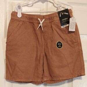 Boys Burnt Orange Art Class Pull On Shorts Size M(8) NWT